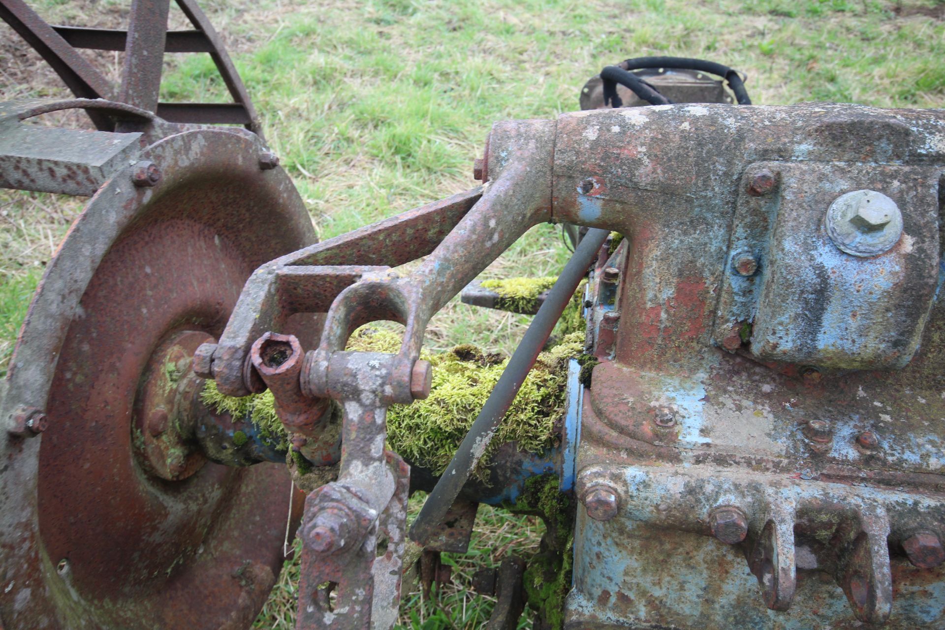 Farm made tool carrier for crawler. Based on Fordson Major backend. - Image 22 of 31