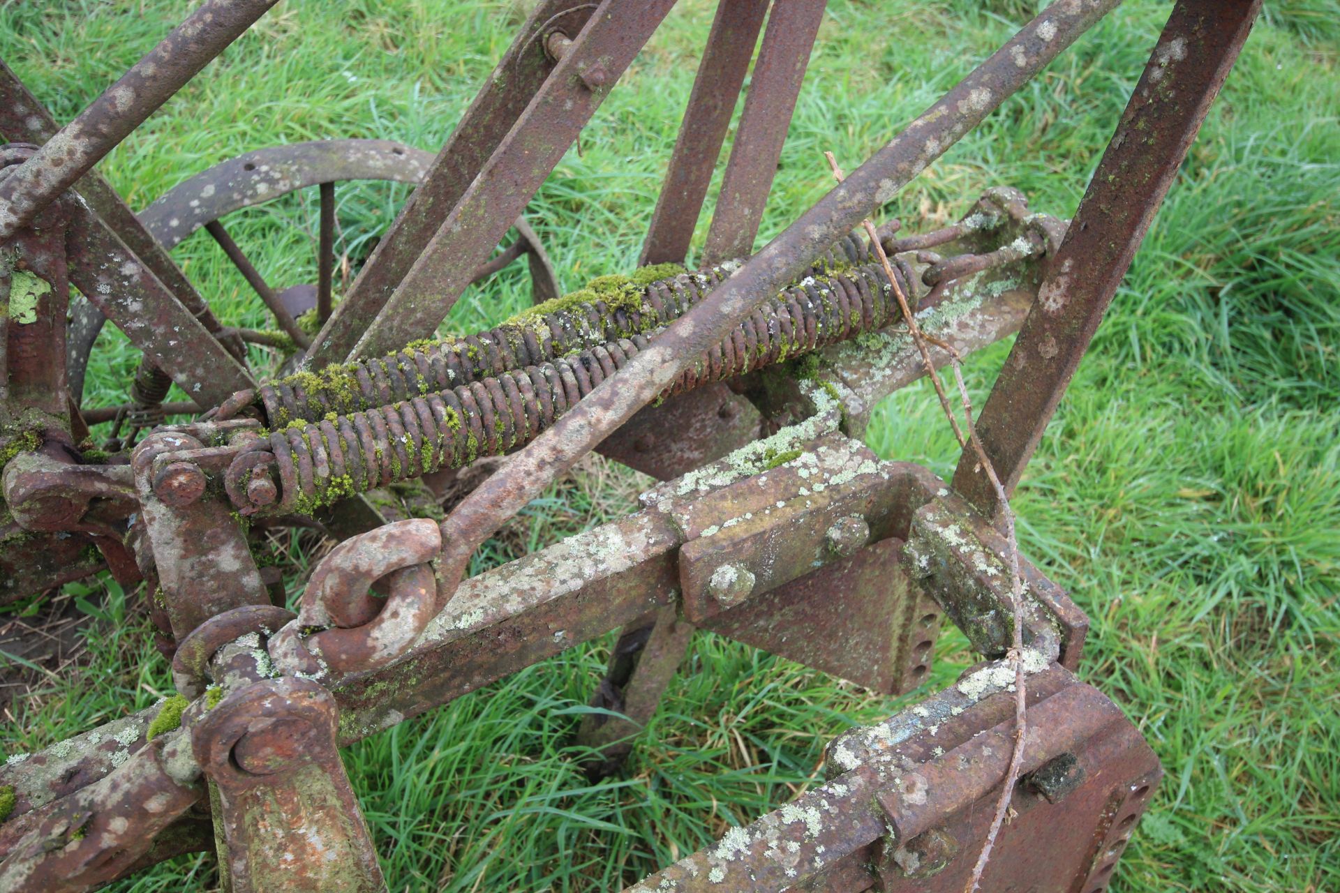 Ransomes three furrow trailed plough (no drawbar). - Bild 19 aus 19