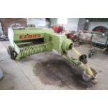 ** Online video ** Claas Markant conventional baler.