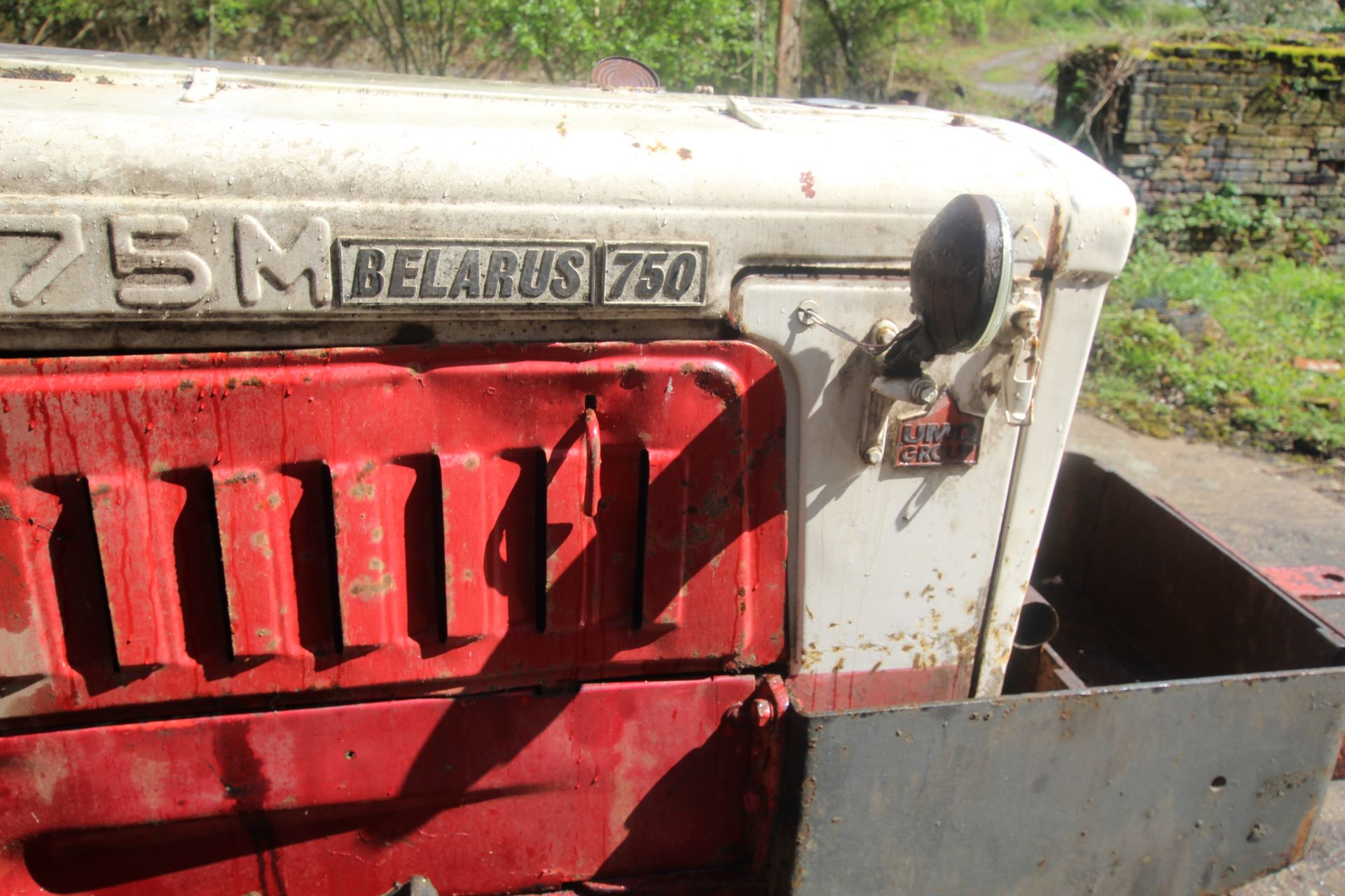 Belarus 750 four-cylinder diesel engine steel track crawler. Registration GMU 427N. Date of first - Image 34 of 45