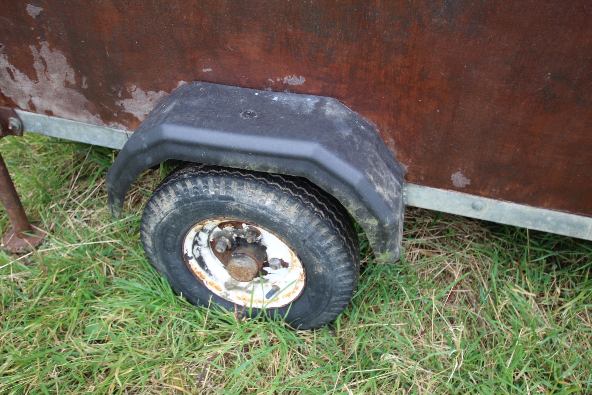 Banbury small single axle box trailer. Owned from new. - Image 4 of 12