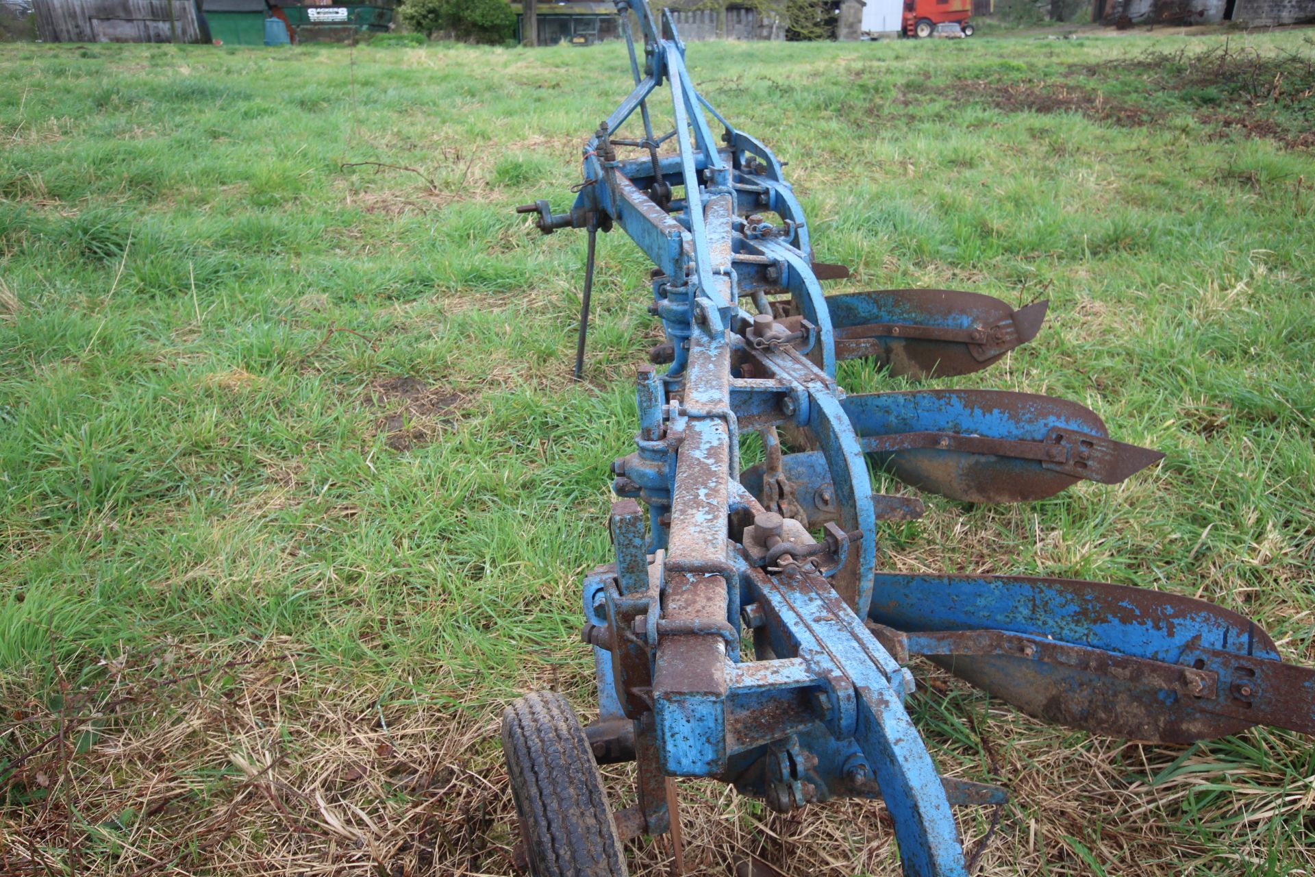 Ransomes TS90-12-4 4 furrow conventional plough. Owned from new. - Bild 18 aus 24