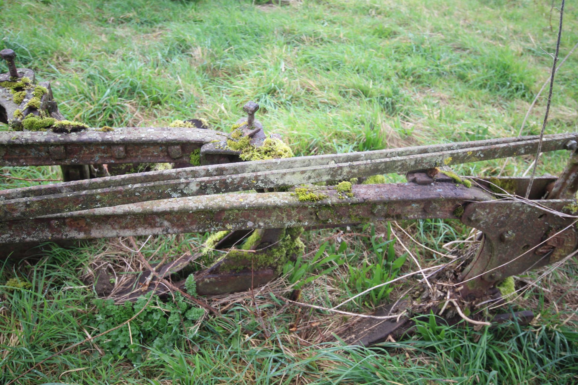 Ransomes three furrow trailed plough (no drawbar). - Image 10 of 19