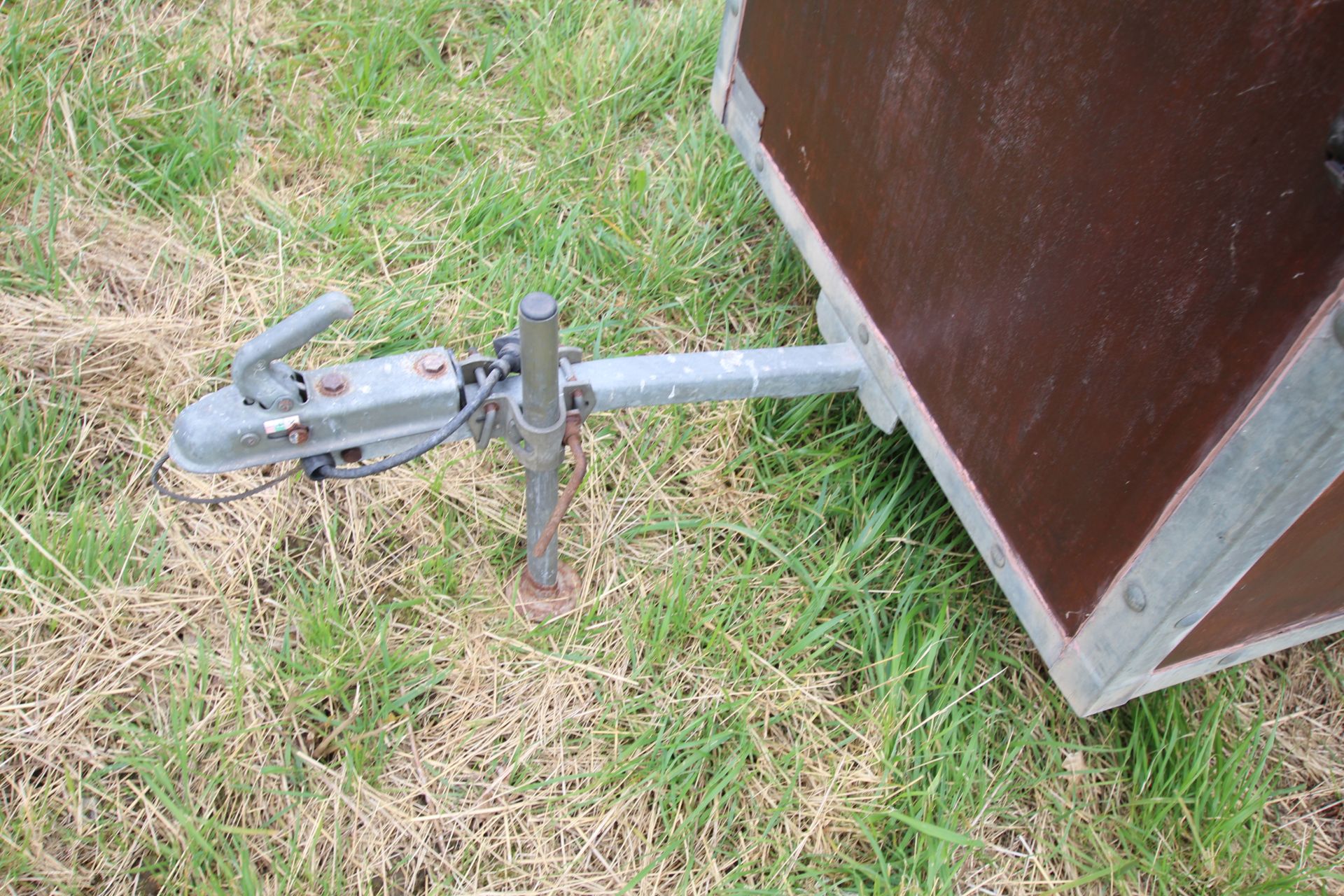 Banbury small single axle box trailer. Owned from new. - Image 12 of 12