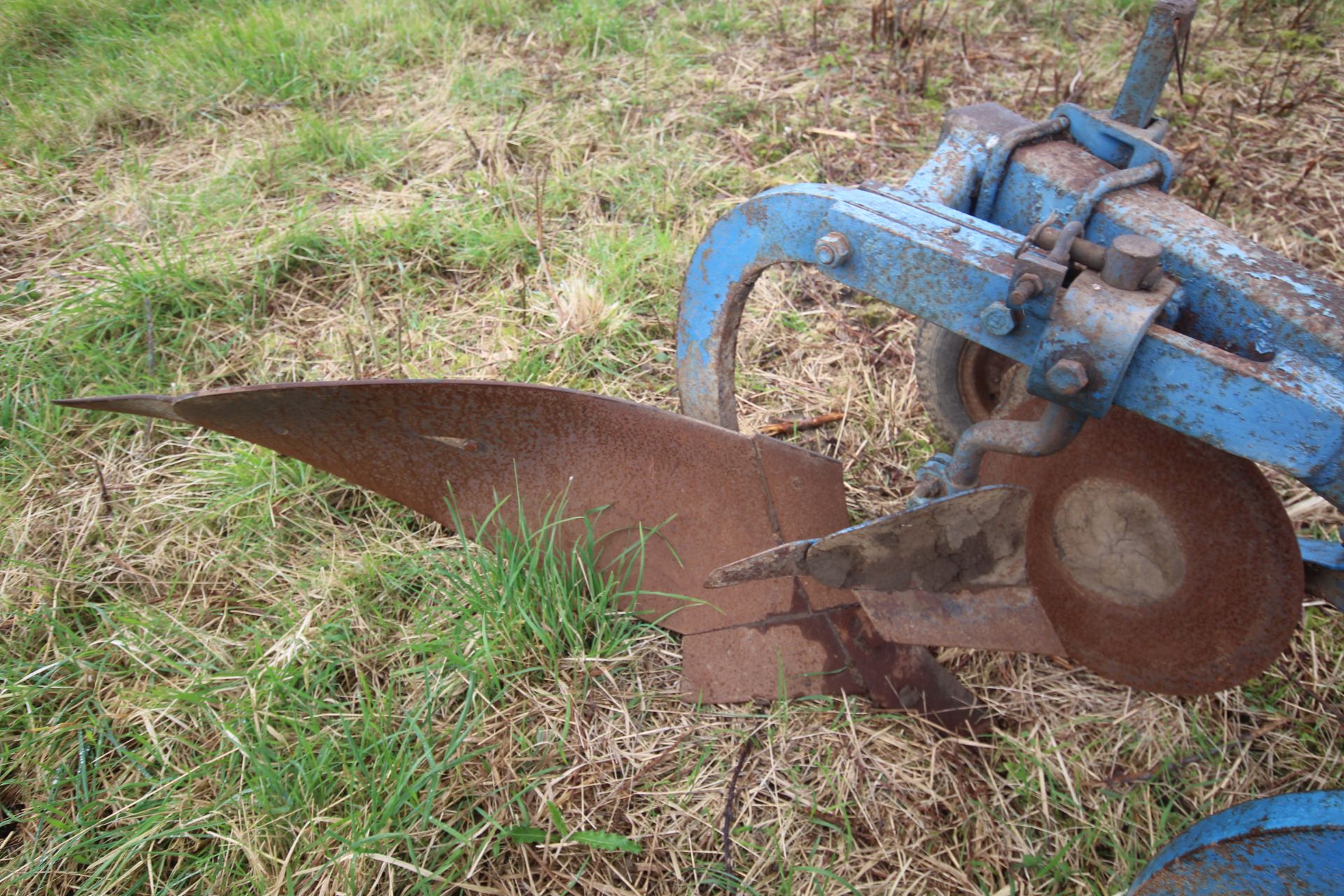 Ransomes TS90-12-4 4 furrow conventional plough. Owned from new. - Image 12 of 24