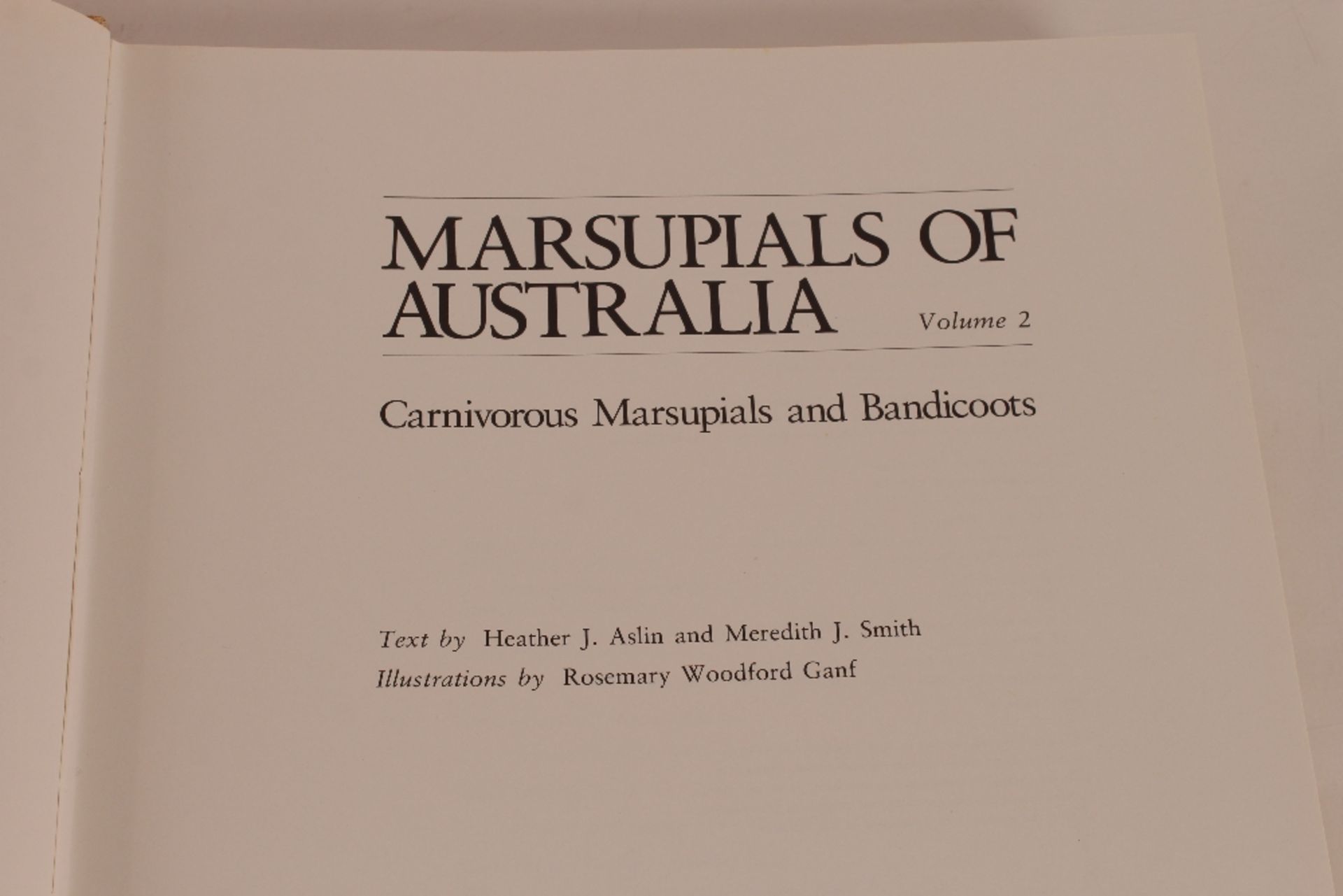 Marsupials of Australia, two volumes, Illustrated - Image 7 of 7