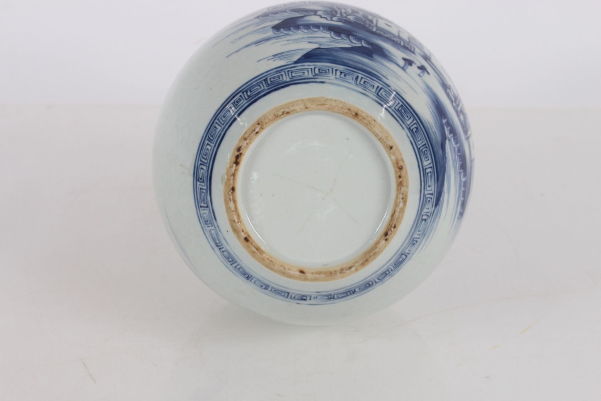 A late 18th / early 19th Century Chinese porcelain blue and white bottle vase, decorated with - Image 3 of 14