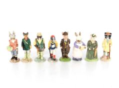 Eight Beswick figures from the "English Country Fo