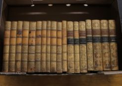 Seven volumes, Aristophanes In Greek; and eleven volumes Aristotelis Works