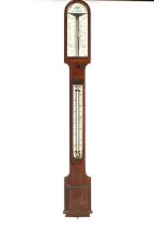 An Admiral Fitzroy's storm barometer by Negretti & Zambra, Instrument Makers to Her Majesty,