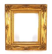A Regency carved gilt wood picture frame, 56cm x 47cm overall