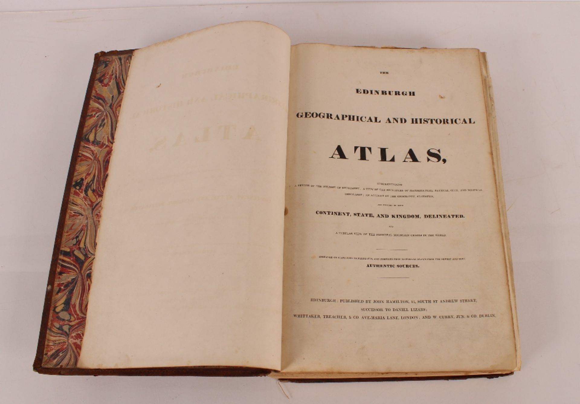 The Edinburgh Geographical and Historical Atlas, published by John Hamilton, mid-19th Century - Image 2 of 7