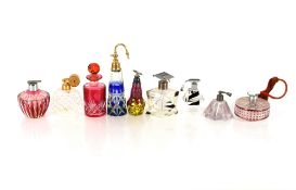 Various scent bottles and atomisers to include Art