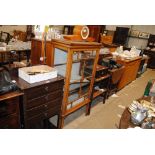 A 19th Century astragal glazed cabinet