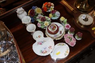 A collection of Aynsley, Wedgwood and other decora