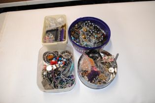 Two tins and two boxes with contents of various co