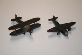 A scratch built model of a Bristol Blenheim bomber