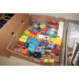 A quantity of die-cast toy vehicles