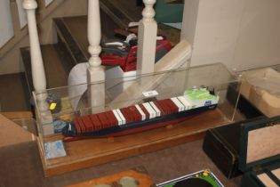 A scratch built model of The Atlantic Compass in c