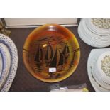 A Poole pottery "Aegean" pattern platter