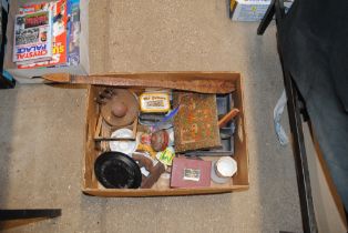 A box of various sundries to include Black Forest