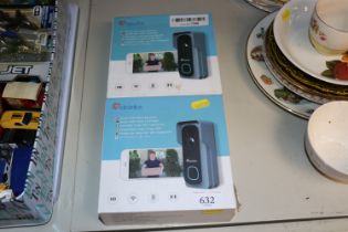 Two boxed Ctronics camera doorbells