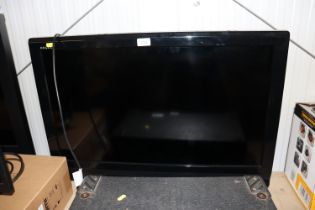 A Toshiba flat screen television