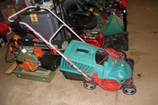 A Bosch AVR1100 electric lawn mower