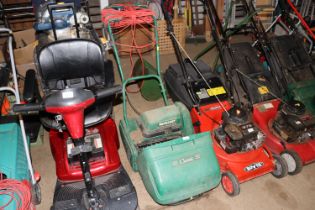 A Qualcast classic electric scarifier