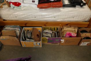 Five boxes of miscellaneous LP, 45rpm and 78rpm re