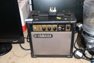 A Yamaha guitar amplifier