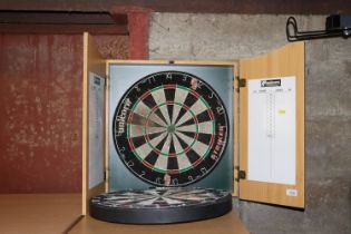 Two dart boards