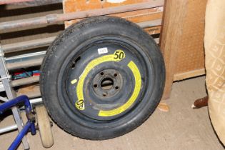 A spare tyre