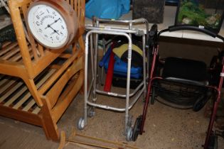 Two Zimmer frames