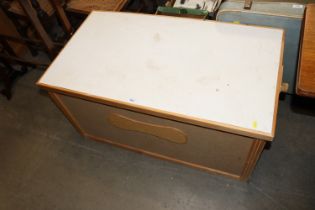 A large pine and MDF toybox