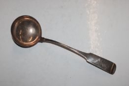 A Dublin silver ladle, approx. 6oz (233gms) 1808 makers mark J.P.