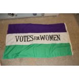 A Vote For Women style flag