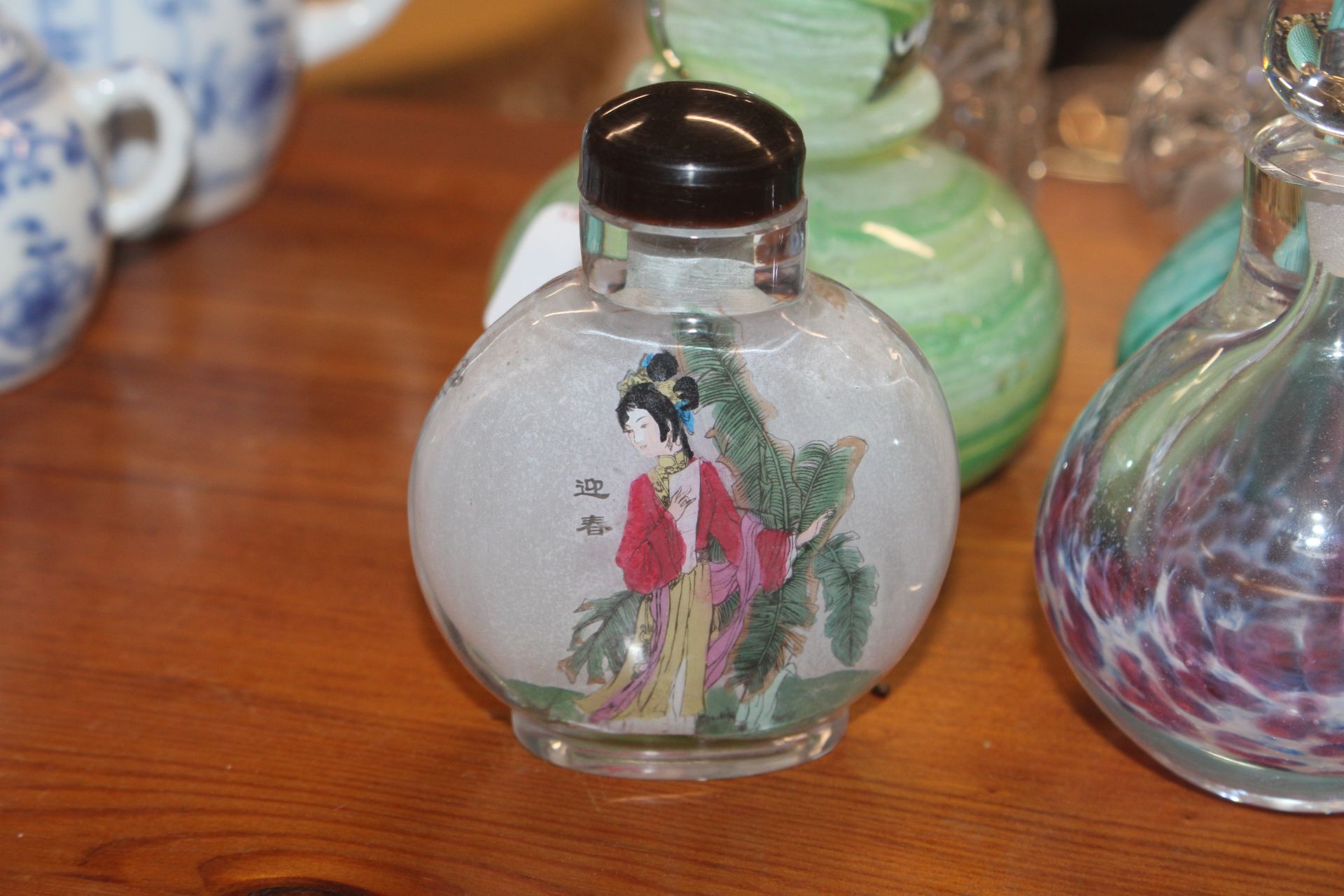 A collection of various scent bottles one having s - Image 11 of 17