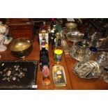 A collection of various wines, spirits, sherry's e