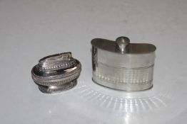 A Ronson "Queen Anne" table lighter and a Selwin p