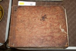 A copper plate magazine leather bound, volume 3 AF