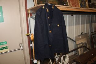 A WWII Royal Marines soldiers service jacket