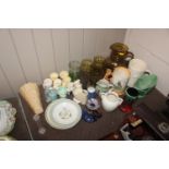 A quantity of various china to include George VI m