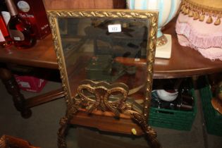 Two gilt framed mirrors