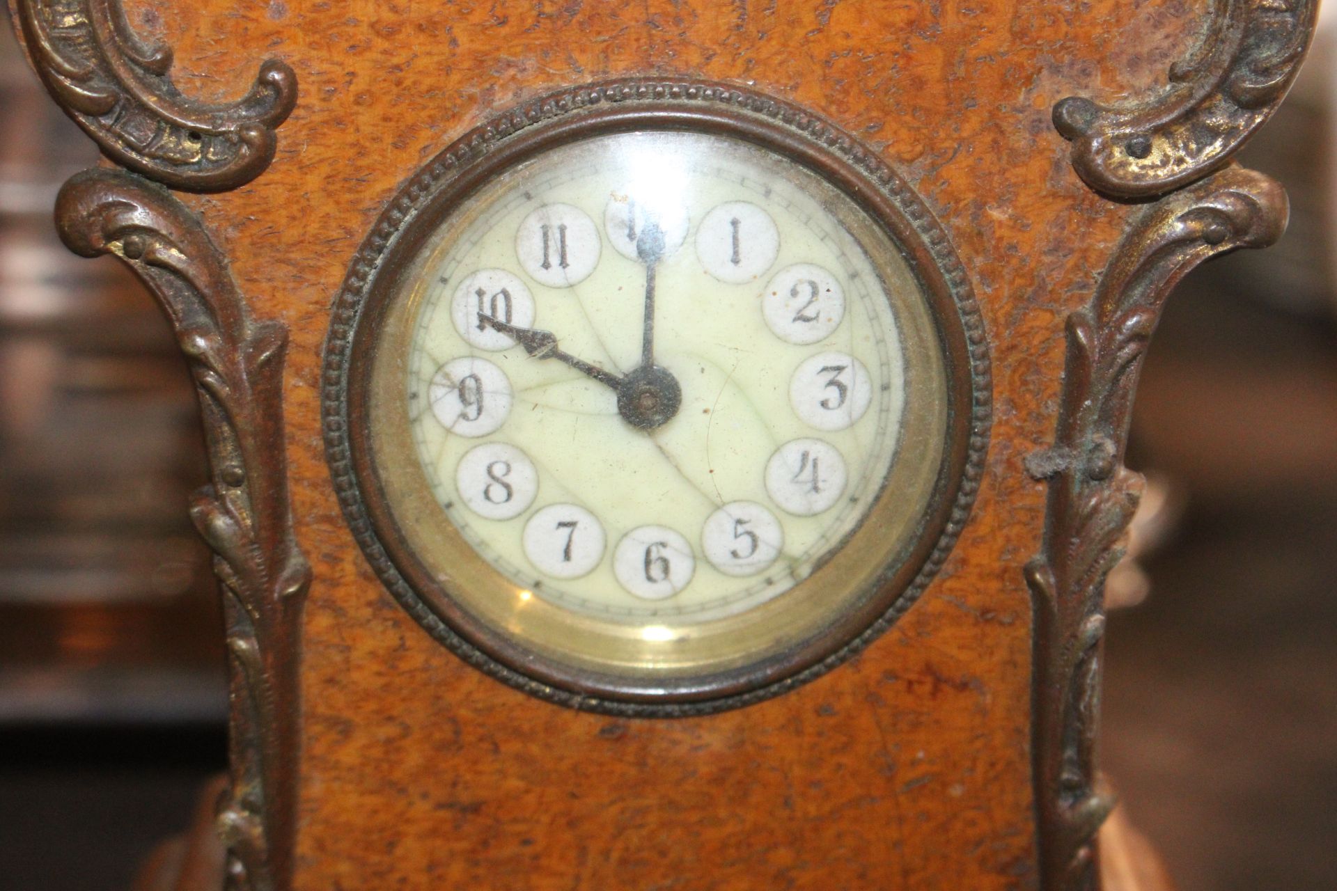 A brass cased carriage timepiece; a 19th Century w - Image 3 of 18