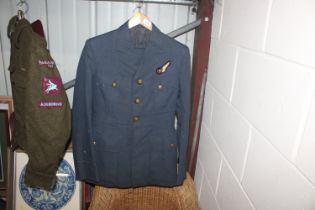 An RAF Navigators uniform with Navigators Bravet,