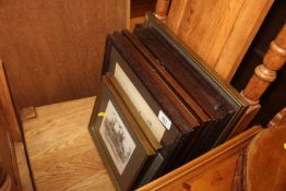 Nine framed prints of Chester