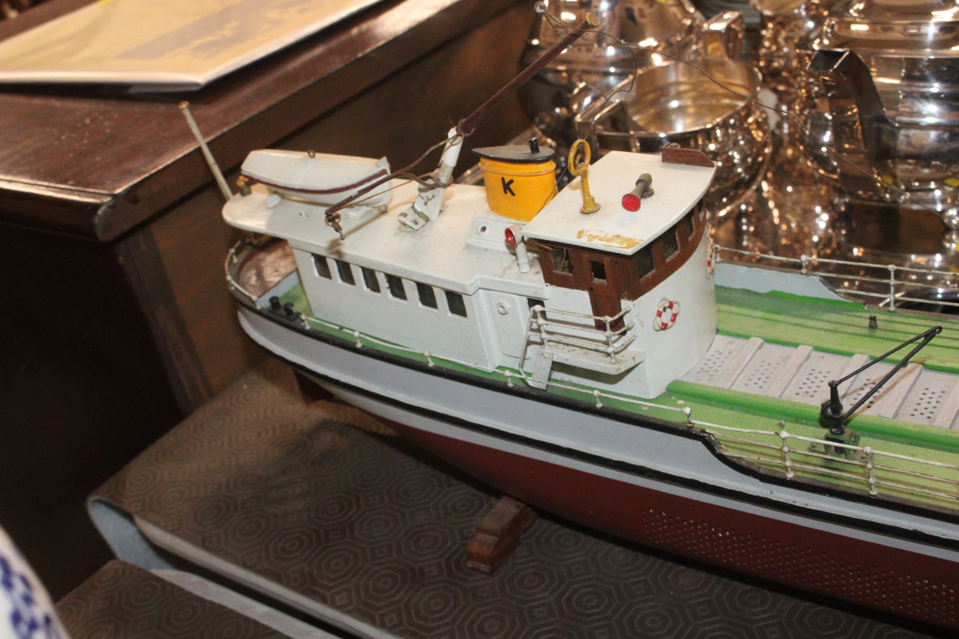 A model of the cargo ship "Peiter Geertruida" - Image 6 of 7