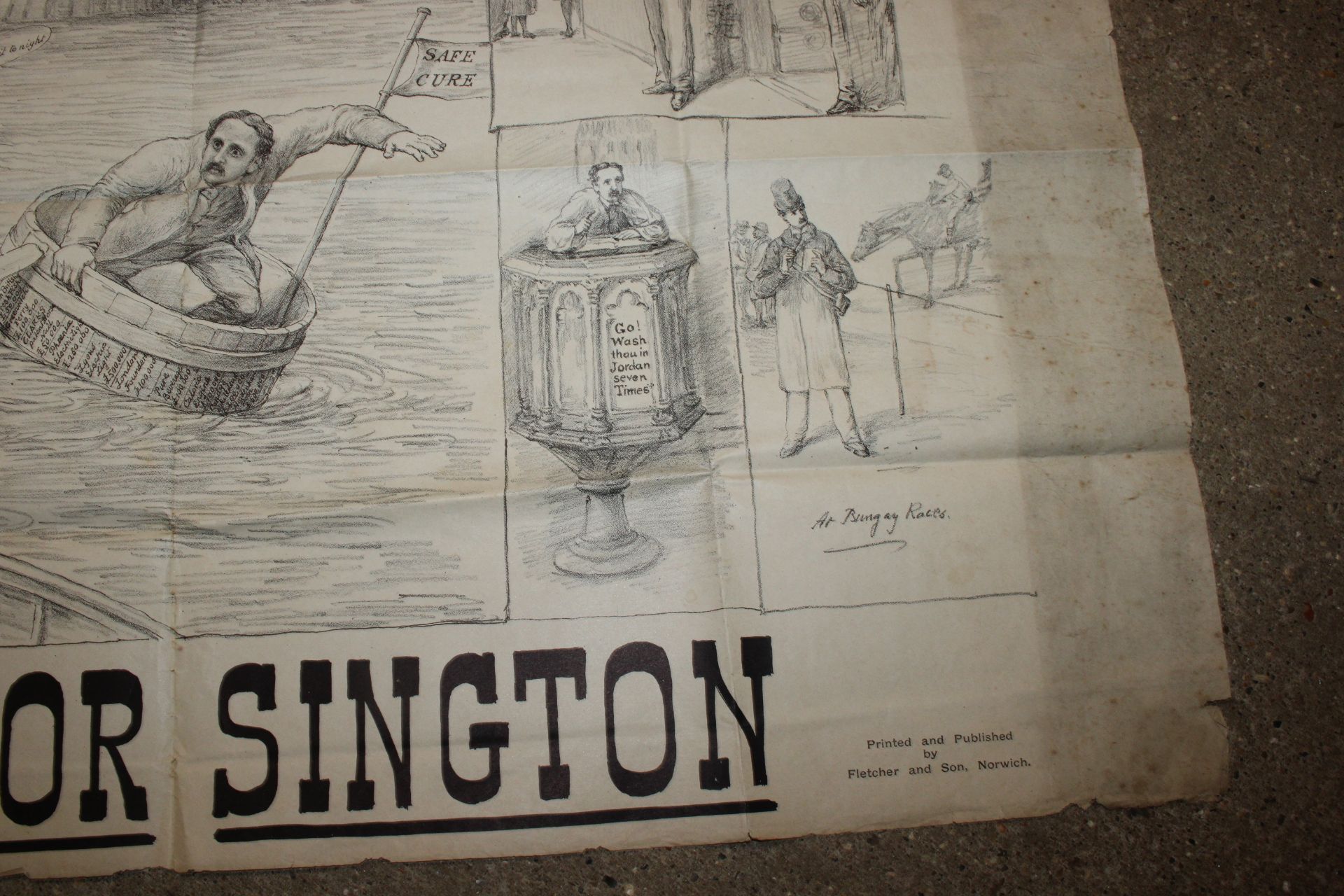 A Political poster "Vote For Signton", designed an - Image 7 of 15