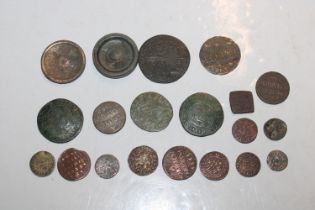 A bag of Medieval coinage